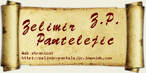 Želimir Pantelejić vizit kartica